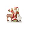 Karla Dornacher Izzy And Oliver Sweet Forest Friends Santa Figurine