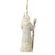 Enesco Gifts Jim Shore Heartwood Creek White Woodland Birch Bark Santa Ornament Free Shipping Iveys Gifts And Decor