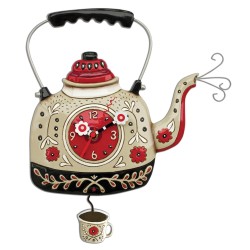 Enesco Gifts Allen Designs Kettle Clock Free Shipping Iveys Gifts And Decor