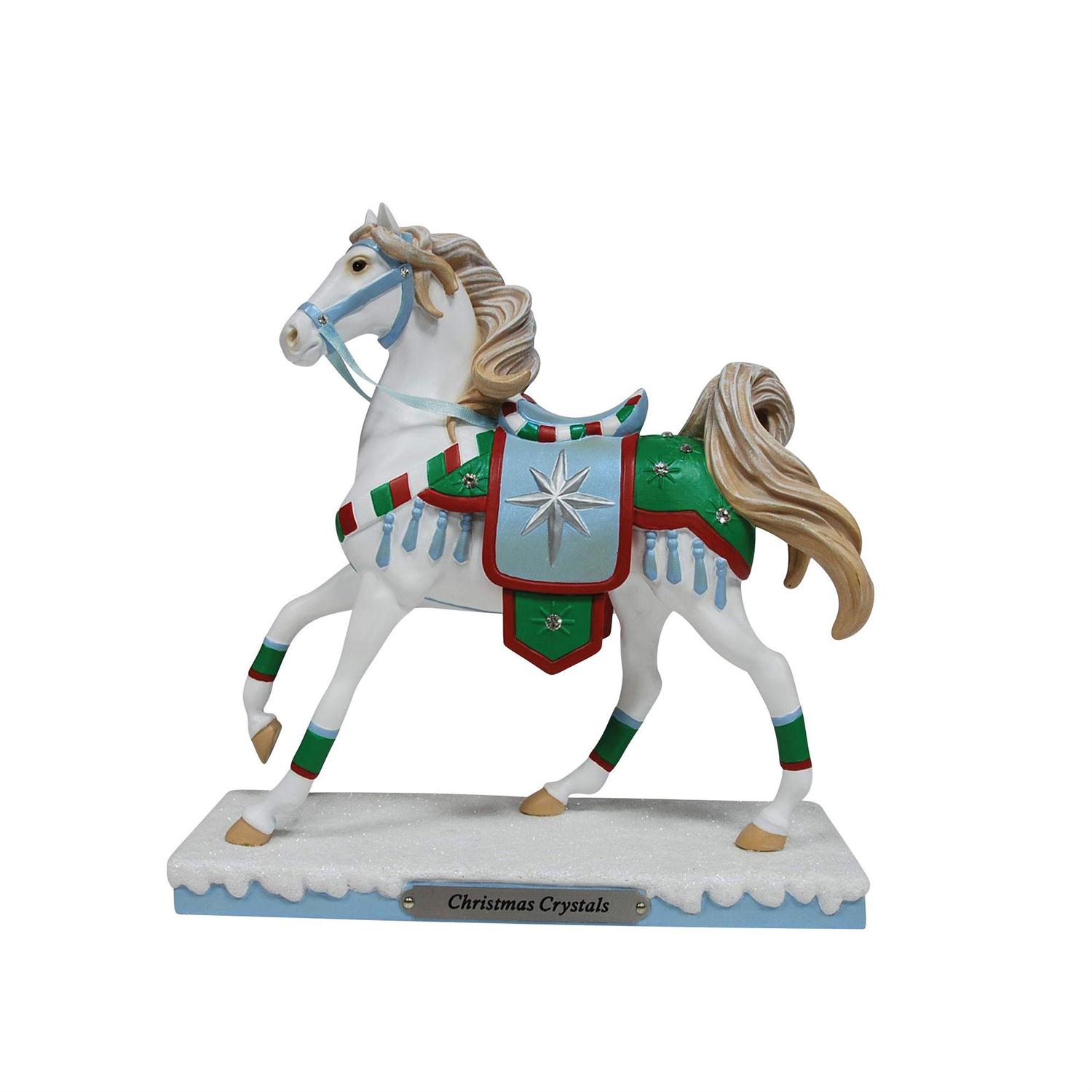 Enesco Gifts Trail Of Painted Ponies Christmas Crystals Horse Figurine Free Shipping Iveys Gifts And Decor