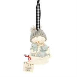 Dept 56 Snowpinion I Love You A Bushel And Peck Ornamen Free Shipping Iveys Gifts And Decor