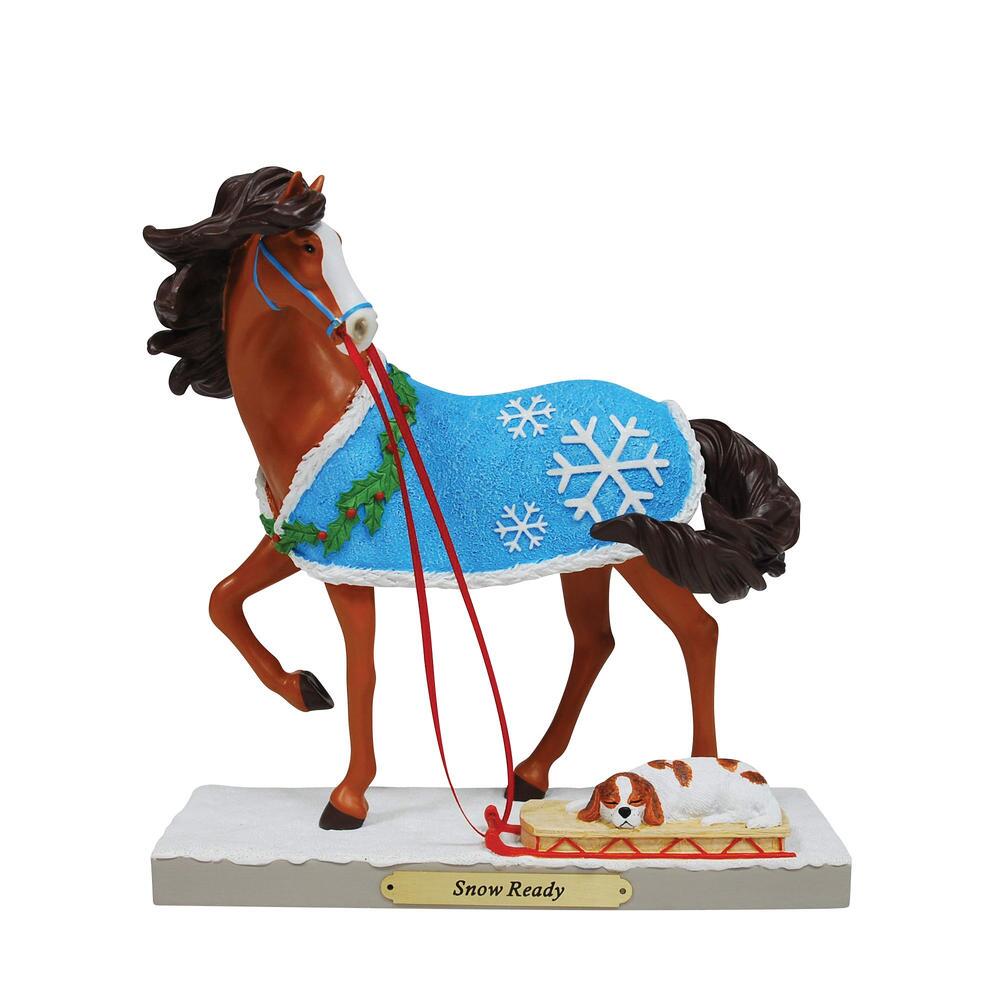 Enesco Gifts Trail Of Painted Ponies Snow Ready Horse Figurine Free Shipping Iveys Gifts And Decor