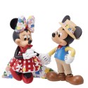 Disney Showcase Botanical Mickey Mouse And Minnie Mouse Figurine