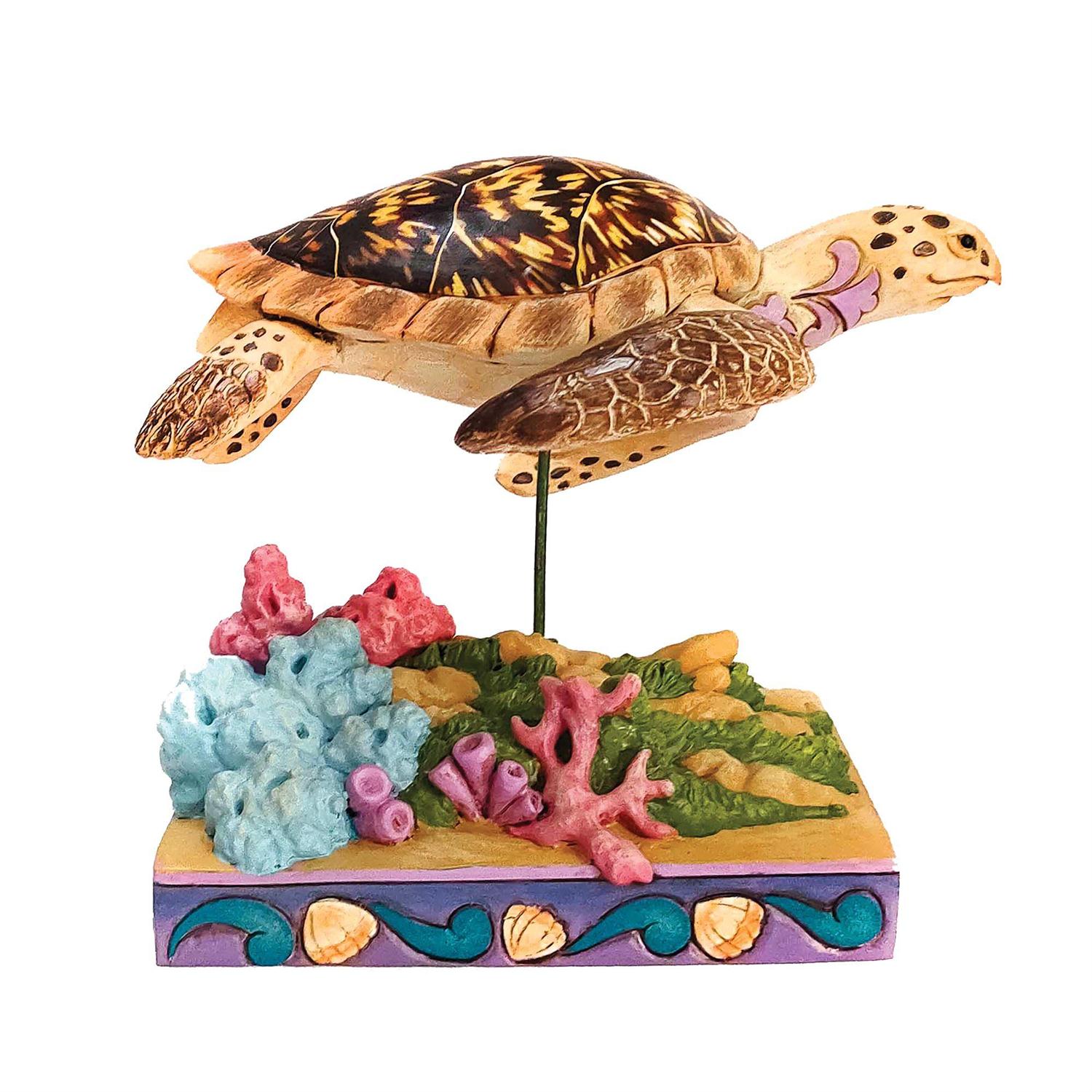 Jim Shore Animal Planet Hawksbill Sea Turtle Figurine