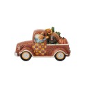 Jim Shore Heartwood Creek Countryside Cruising Harvest Pickup Truck Figurine