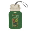 Yankee Candle Car Jar Balsam And Cedar Scented Paperboard Card