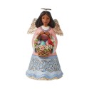 Jim Shore Heartwood Creek African American Pint Size Easter Angel Figurine