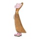 Enesco Gifts DCUK Bamboo Hand Carved Pink Floral Hat With Boots Duck Figurine Free Shipping Iveys Gifts And Decor