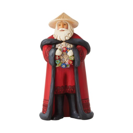 Enesco Gifts  Jim Shore Heartwood Creek Santas Around The World Filipino Santa Figurine Free Shipping Iveys Gifts And Decor