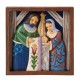 Enesco Gifts Jim Shore Heartwood Creek Holy Family Decorative Plaque Figurine Free Shipping Iveys Gifts And Decor