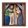 Jim Shore Heartwood Creek Holy Family Decorative Plaque