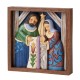 Enesco Gifts Jim Shore Heartwood Creek Holy Family Decorative Plaque Figurine Free Shipping Iveys Gifts And Decor