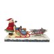 Enesco gifts Jim Shore Heartwood Creek Santa Merry Mushing Dog Sledding Figurine Free Shipping Iveys Gifts And Decor