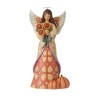 Jim Shore Heartwood Creek Harvest Angel With Sunflowers Figurine