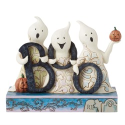 Jim Shore Heartwood Creek Ghost BOO Crew Figurine