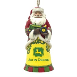 Pre Order Jim Shore Heartwood Creek Santa With John Deere Tractor Ornament