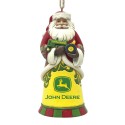 Pre Order Jim Shore Heartwood Creek Santa With John Deere Tractor Ornament