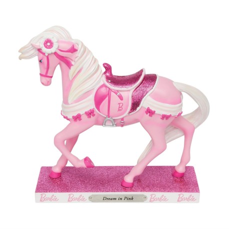 Enesco Gifts Trail Of Painted Ponies Barbie Dream In Pink Horse Figurine Free Shipping Iveys Gifts And Decor