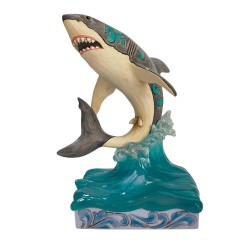 Enesco Gifts Jim Shore Animal Planet Great White Shark Figurine Free Shipping Iveys Gifts And Decor