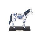 Trail Of Painted Ponies Delft Blue Horse Figurine