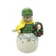 Enesco Gifts Jim Shore Heartwood Creek Snowman In John Deere Hat Figurine Free Shipping Iveys Gifts And Decor