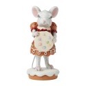 Jim Shore Heartwood Creek Gingerbread Mouse Girl Figurine