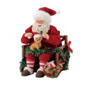 Pre Order Dept 56 Possible Dreams Yappy Holidays Santa Figurine