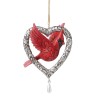 Pre Order Jim Shore Heartwood Creek Caring Cardinal Forever In My Heart Ornament