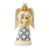 Pre Order Jim Shore Heartwood Creek Holidays Grace Blue And Gold Angel Figurine