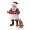 Pre Order Dept 56 Possible Dreams Peppermint Barking Santa Figurine