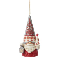 Enesco Gifts Jim Shore Heartwood Creek Nordic Noel Gnome Tree Ornament Free Shipping Iveys Gifts And Decor