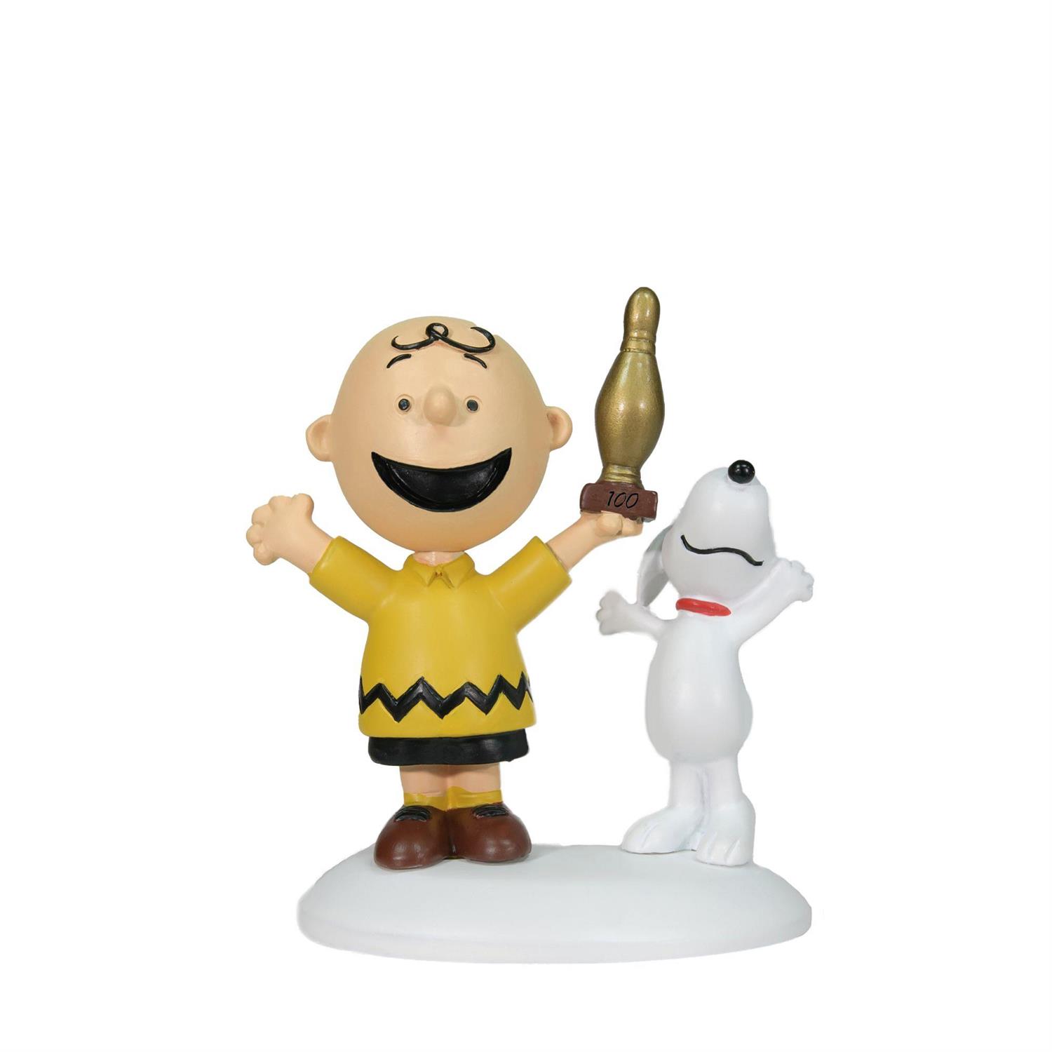 Enesco Gifts Jim Shore Peanuts Charlie Brown Breaks100 Bowllibg Figurine Free Shipping Iveys Gifts And Decor