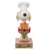 Jim Shore Peanuts Charlie Brown Snoopy With Gingerbread House Figurine