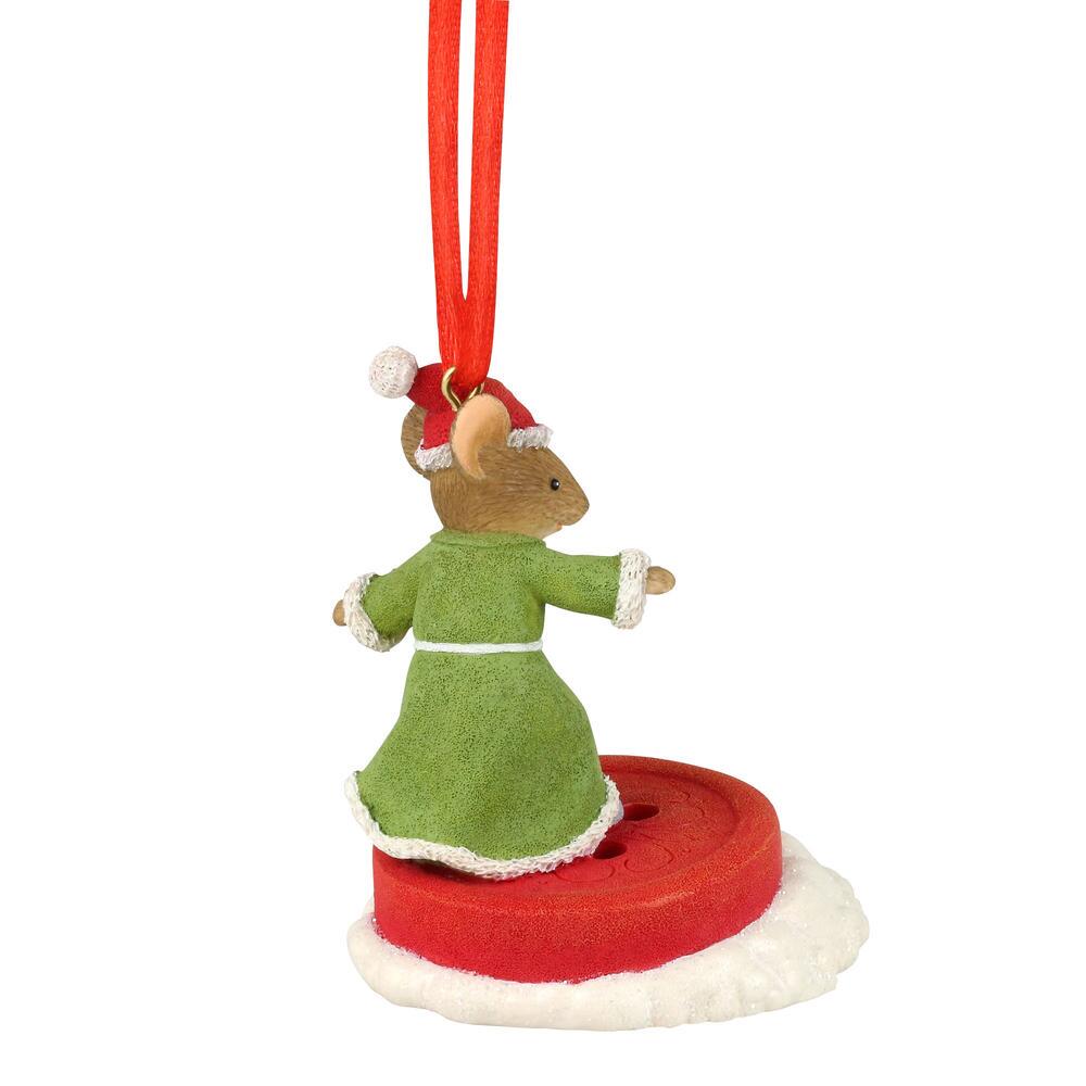 Enesco Gifts Karen Hahn Heart Of Christmas Button Boarder Ornament Free Shipping Iveys Gifts And Decor