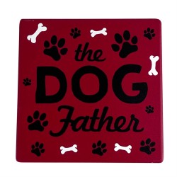 Enesco Gifts Our Name Is Mud Dog Father Coaster Free Shipping Iveys Gifts And Decor