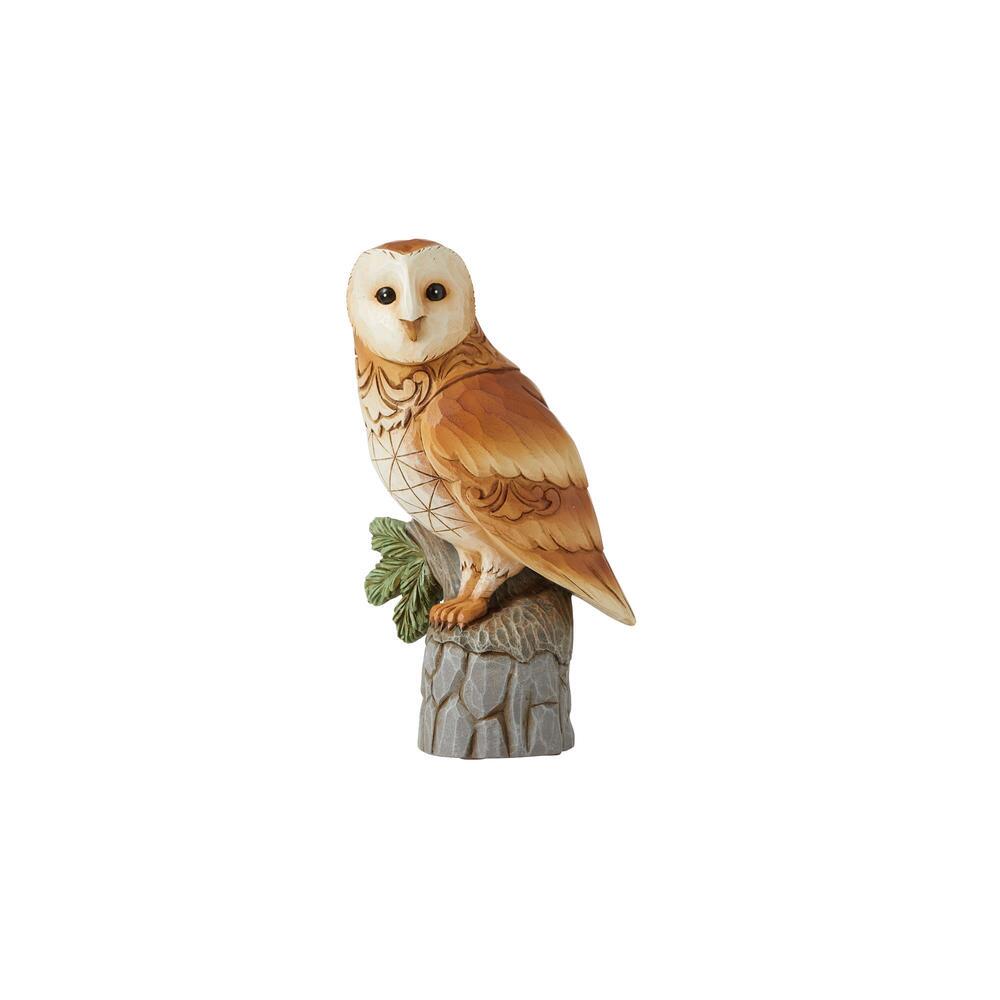 Enesco Gifts Heartwood Creek Jim Shore Barn Owl Figurine Free Shipping Iveys Gifts And Decor