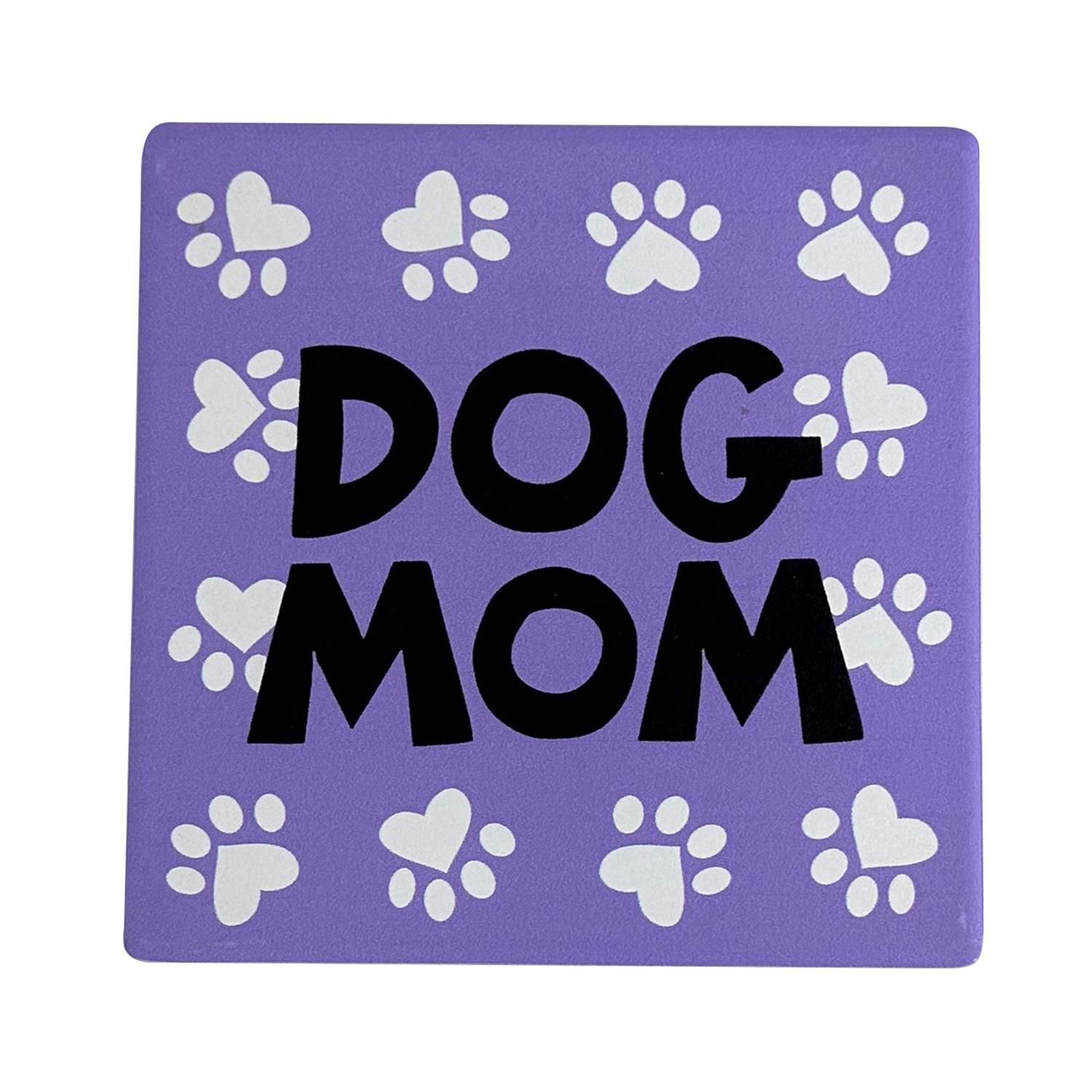 Enesco Gifts Our Name Is Mud Dog Mom Coaster Free Shipping Iveys Gifts And Decor