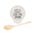 Our Name Is Mud Life Is Short Lick The Spoon Spoonrest