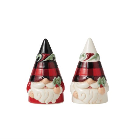 Enesco Gifts Jim Shore Heartwood Creek Highland Glen Gnome Salt And Pepper Set Free Shipping Iveys Gifts And Decor