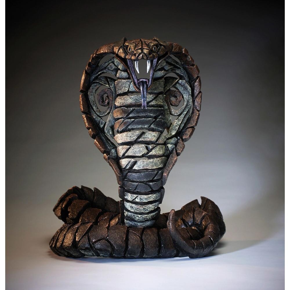 Enesco Gifts Artist Matt Buckley The Edge Sculpture Cobra Sculpture Free Shipping Ivey's Gifts And Decor