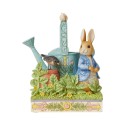Jim Shore Beatrix Potter Peter Rabbit Peter Rabbit With Watering Can Figurine