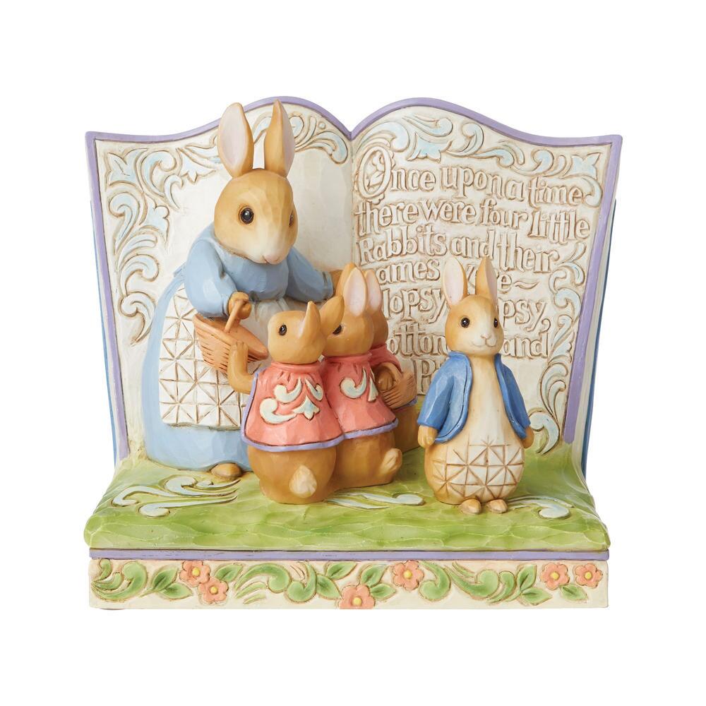 Enesco Gifts Jim Shore Beatrix Potter Peter Rabbit Storybook Figurine Free Shipping Iveys Gifts and Decor