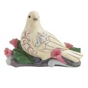 Jim Shore Heartwood Creek Bold and Beautiful White Dove Figurine