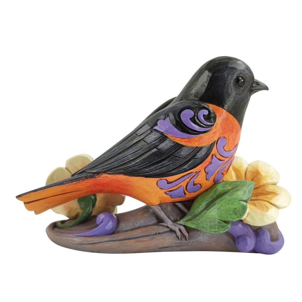 Enesco Gifts Jim Shore Heartwood Creek Peaceful Messenger Baltimore Oriole Figurine Free Shipping Iveys Gifts