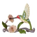 Jim Shore Heartwood Creek Blossoms and Beauty Hummingbird With Flower Figurine