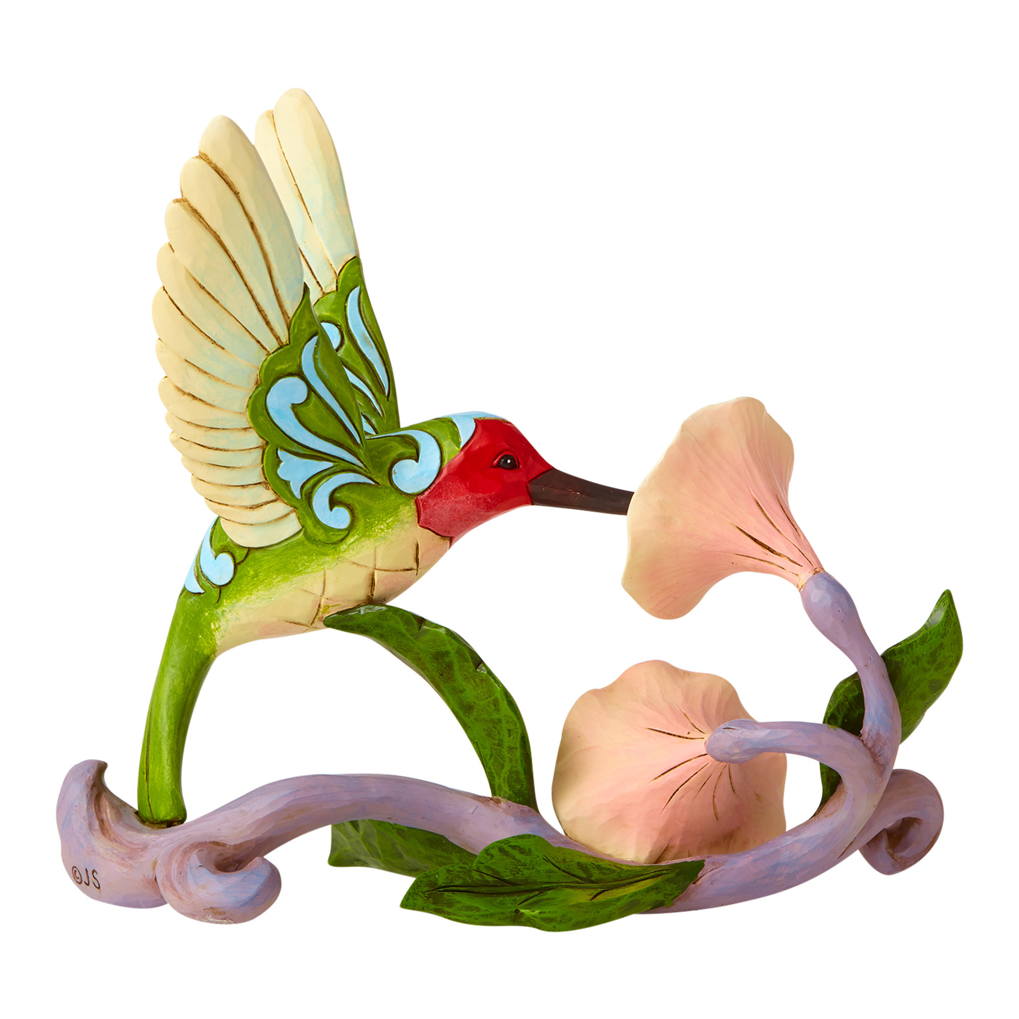 Enesco Gifts Jim Shore Heartwood Creek Blossoms and Beauty Hummingbird With Flower Figurine Iveys Gifts And Decor
