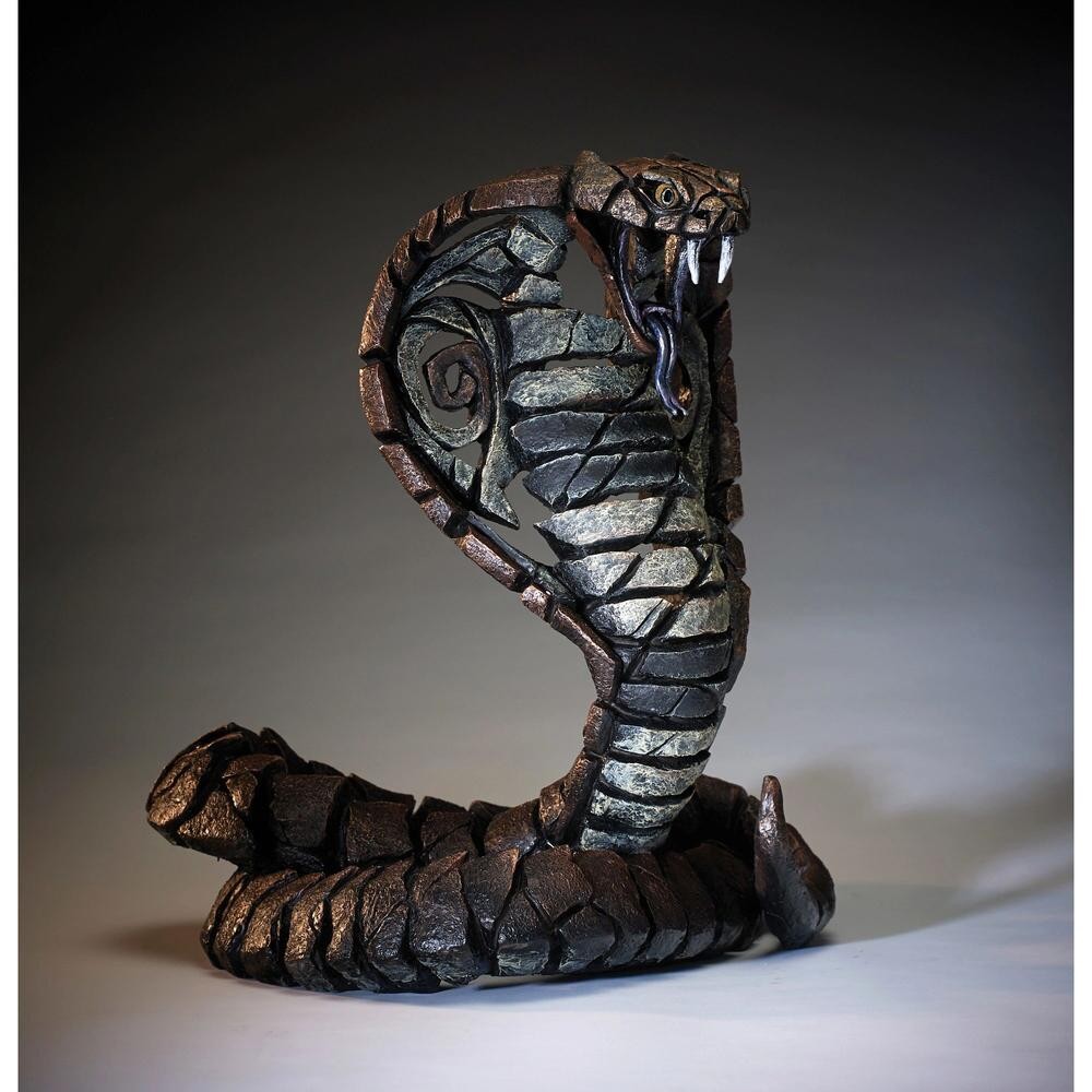 Enesco Gifts Artist Matt Buckley The Edge Sculpture Cobra Sculpture Free Shipping Ivey's Gifts And Decor