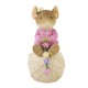 Enesco Gifts Heart Of Christmas Knitter Mouse Figurine Free Shipping Iveys Gifts And Decor