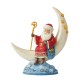 Enesco Gifts Jim Shore Heartwood Creek Starry Night Santa On Cresent Moon Figurine Free Shipping Iveys Gifts And Decor
