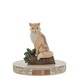Enesco Gifts Jim Shore Heartwood Creek White Woodland Fox On BirchLog Figurine Free Shipping Iveys Gifts And Decor
